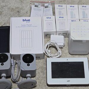 ADT Security System, 2 Outdoor Cameras, 2 Motions, 5 Window Sensors